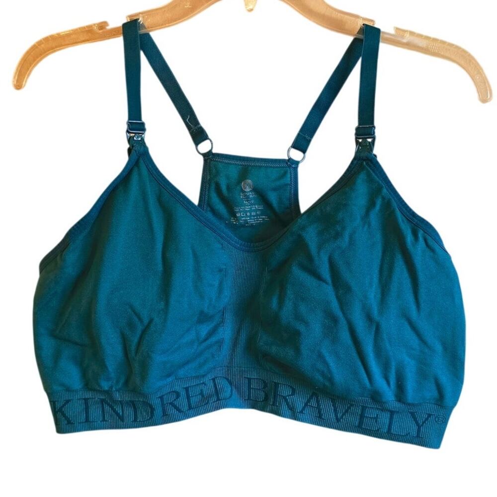 Kindred Bravely green nursing bra Xl